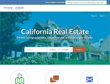 Tablet Screenshot of californiahomesnow.com